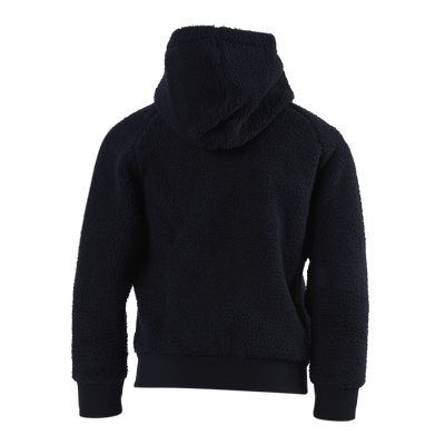 Hooded Full Zip Top Junior Blue