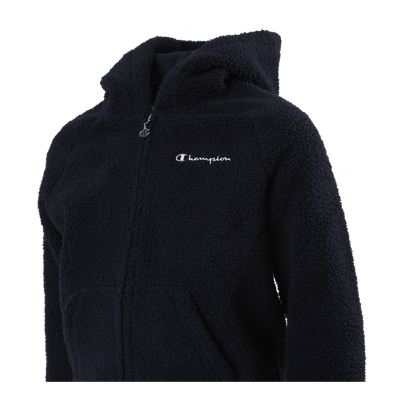 Hooded Full Zip Top Junior Blue