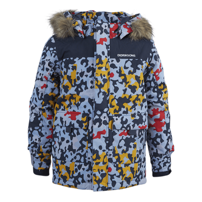 Polarbjörnen Printed Parka Blue/Patterned