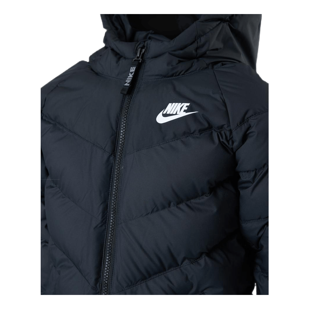 Jr Long Coach Jacket Black