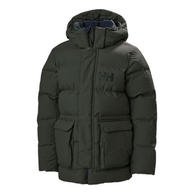 Junior Urban Puffy Jacket Green