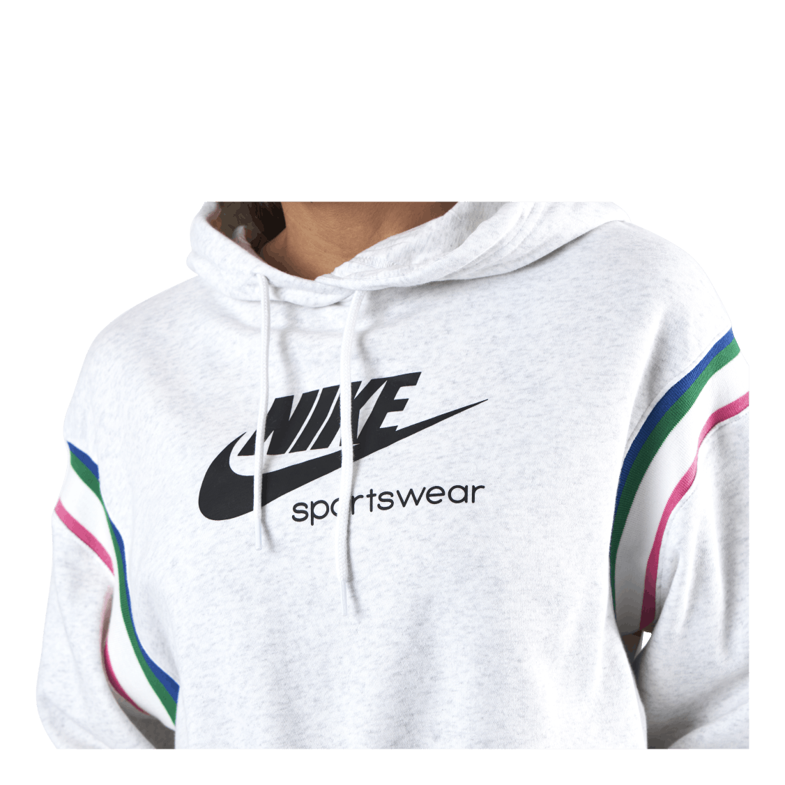 Womens Nsw Heritage Hoodie Birch Heather/Black