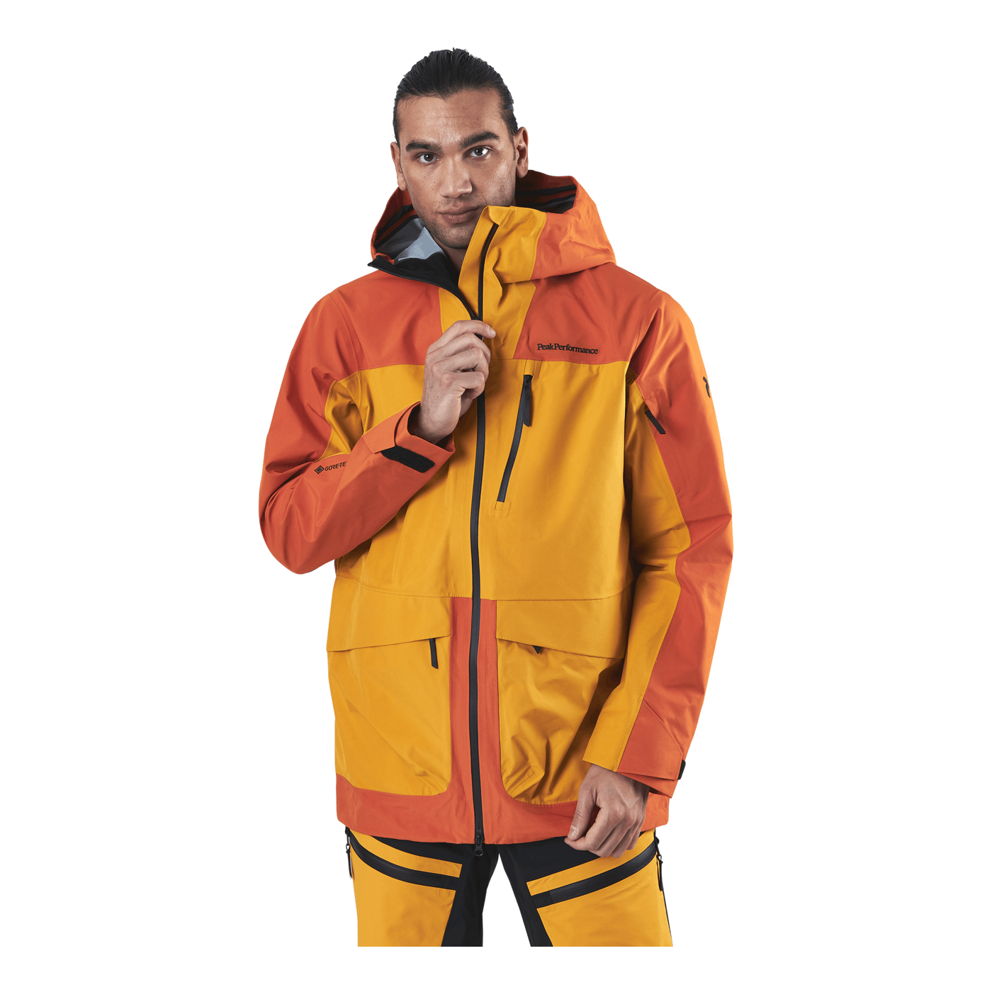 Vertical 3L Jacket Orange