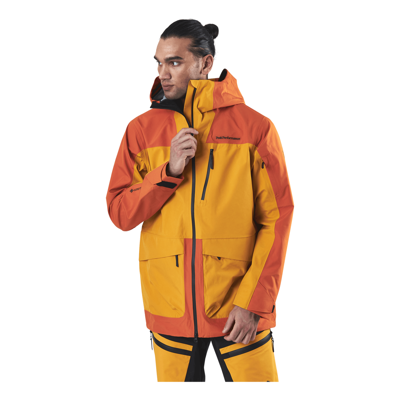 Vertical 3L Jacket Orange