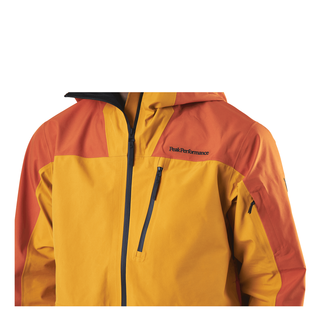 Vertical 3L Jacket Orange