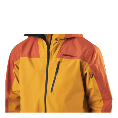 Vertical 3L Jacket Orange