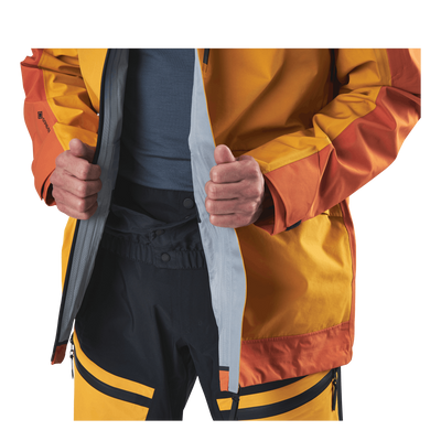 Vertical 3L Jacket Orange