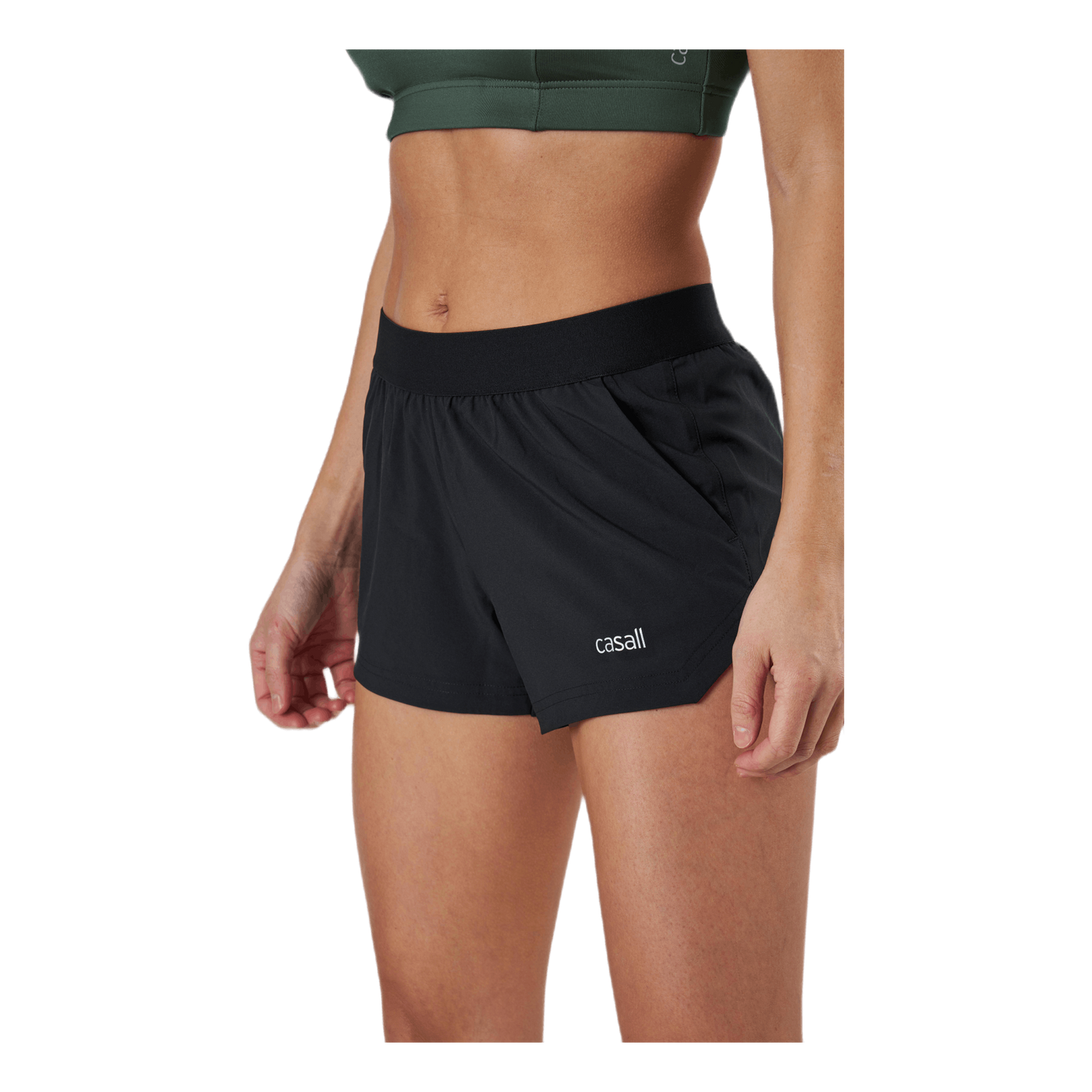 Light Woven Shorts Black