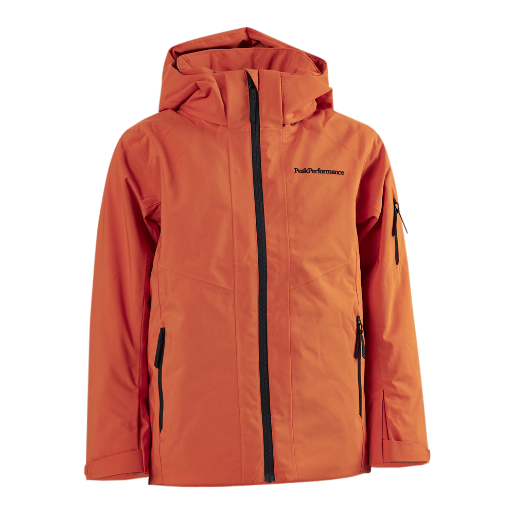 Junior Maroon Jacket Orange