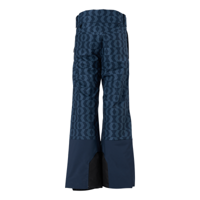 Junior Rider Pants Print Blue/Black