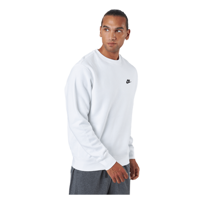 Sportswear Club Fleece Crew WHITE/BLACK