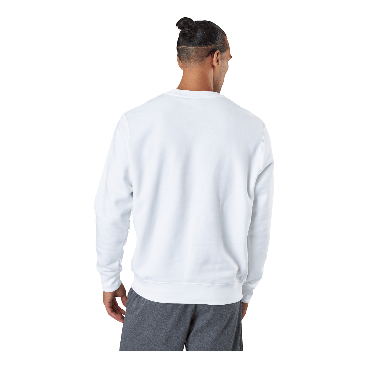 Sportswear Club Fleece Crew WHITE/BLACK