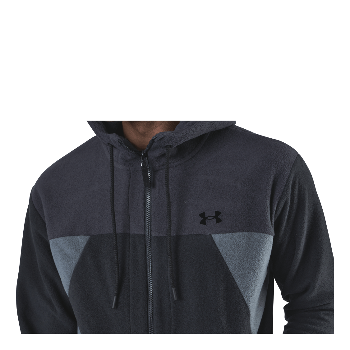 Recover Fleece Fz Hoodie Black