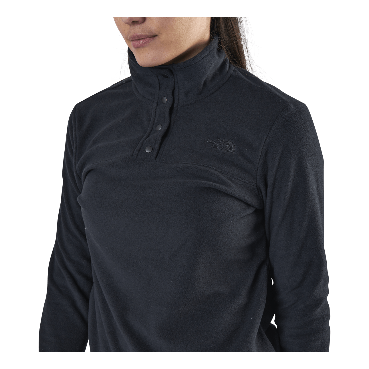 TKA Glacier Snap-Neck Pullover Black