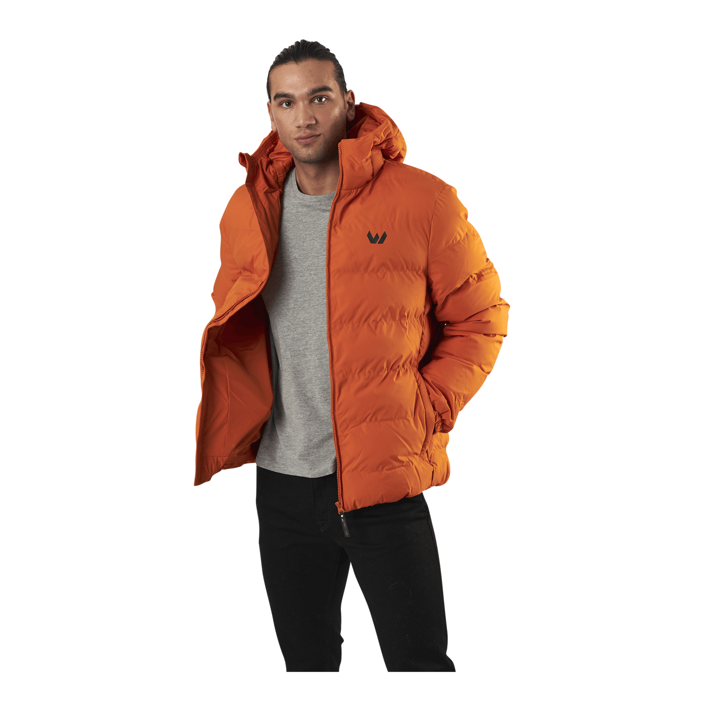 Jakob Padded Jacket Orange