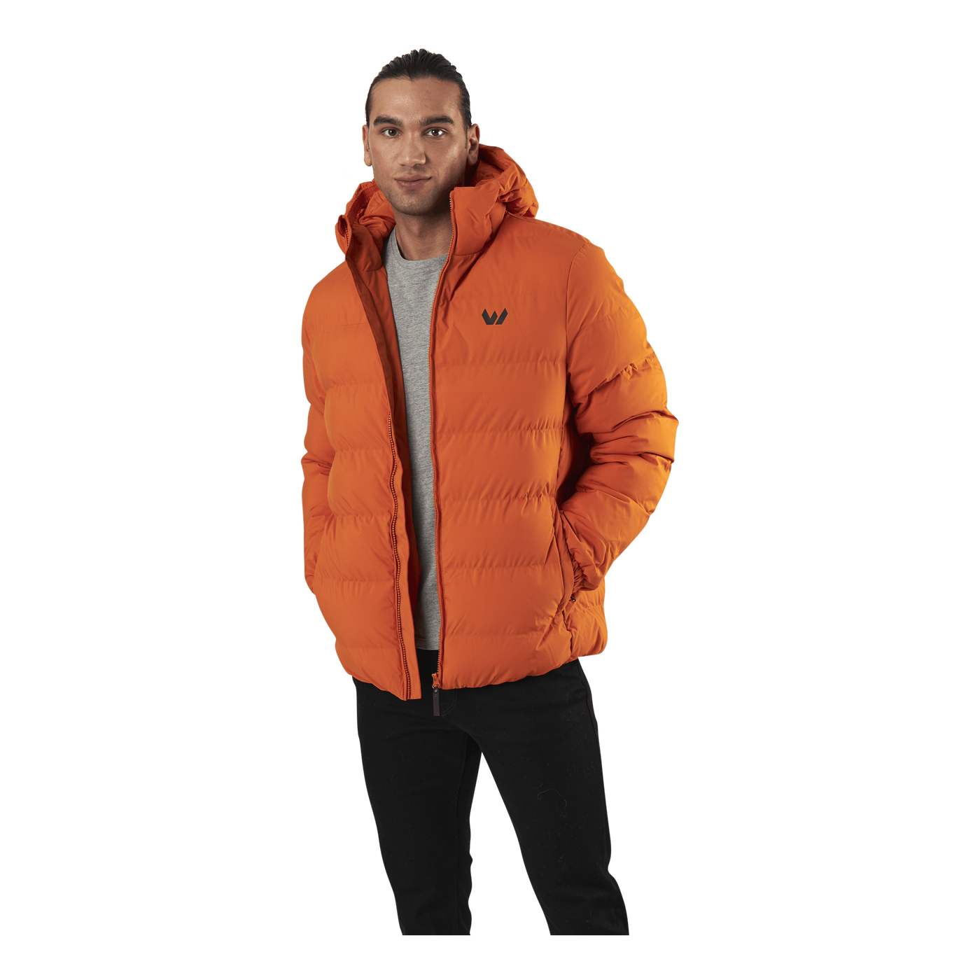 Jakob Padded Jacket Orange
