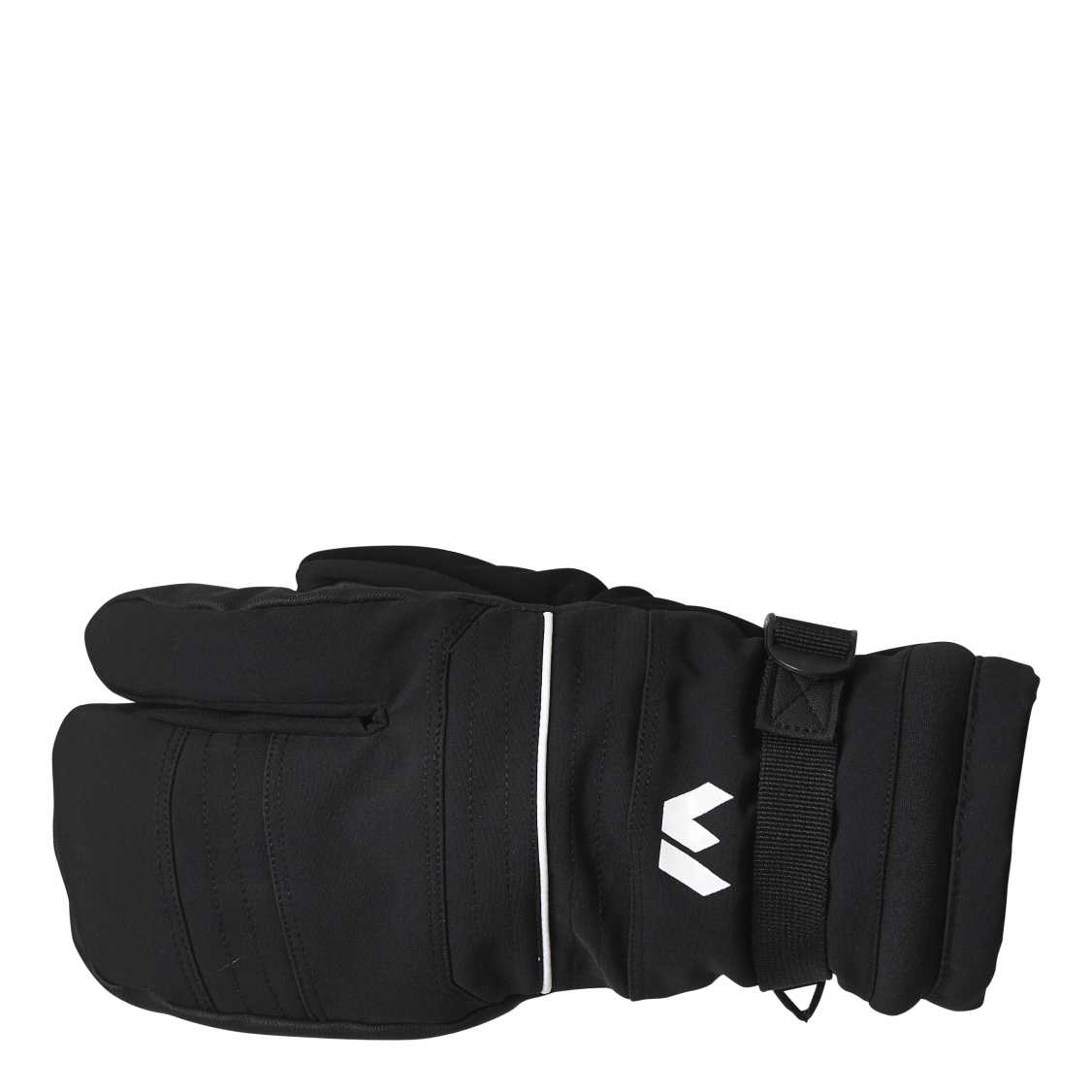 Allegro 3 Finger Ski Gloves Black