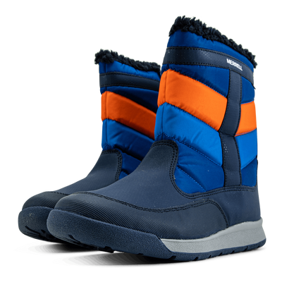 M-Alpine Puffer Boot WTRPF  Blue/Orange