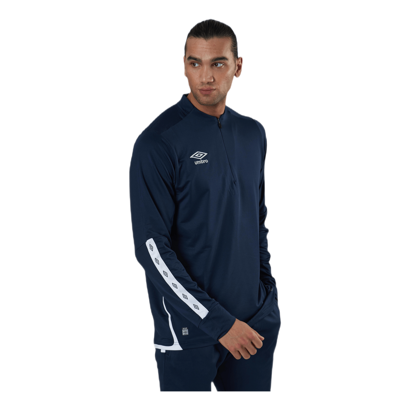 UX Elite Halfzip Top Blue/White