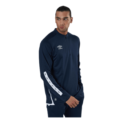 UX Elite Halfzip Top Blue/White