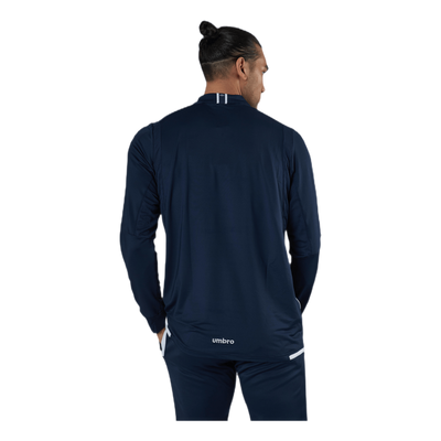 UX Elite Halfzip Top Blue/White