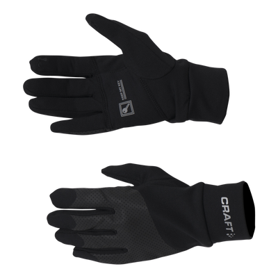 Lumen Fleece Glove Black