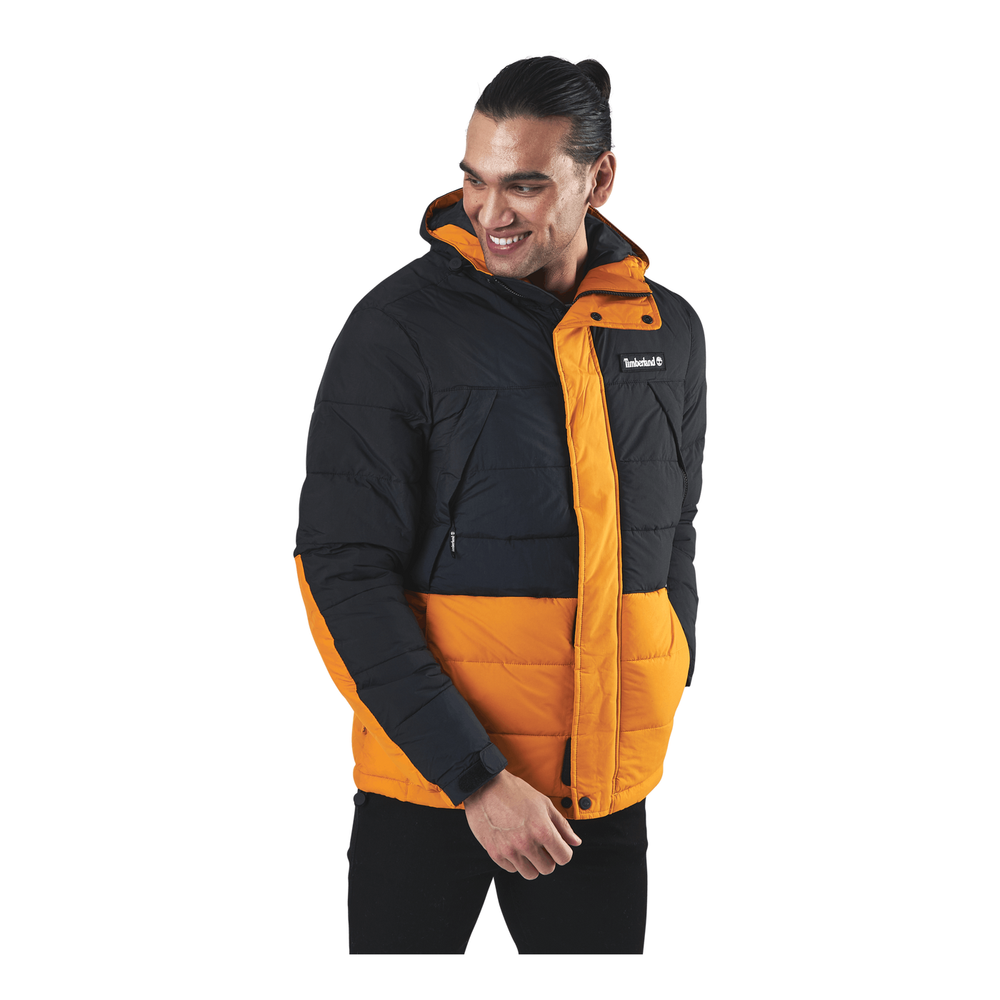 Yc Archive Puffer Jacket Orange/Black