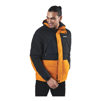 Yc Archive Puffer Jacket Orange/Black