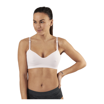 Unlined Maternity Bralette Pink
