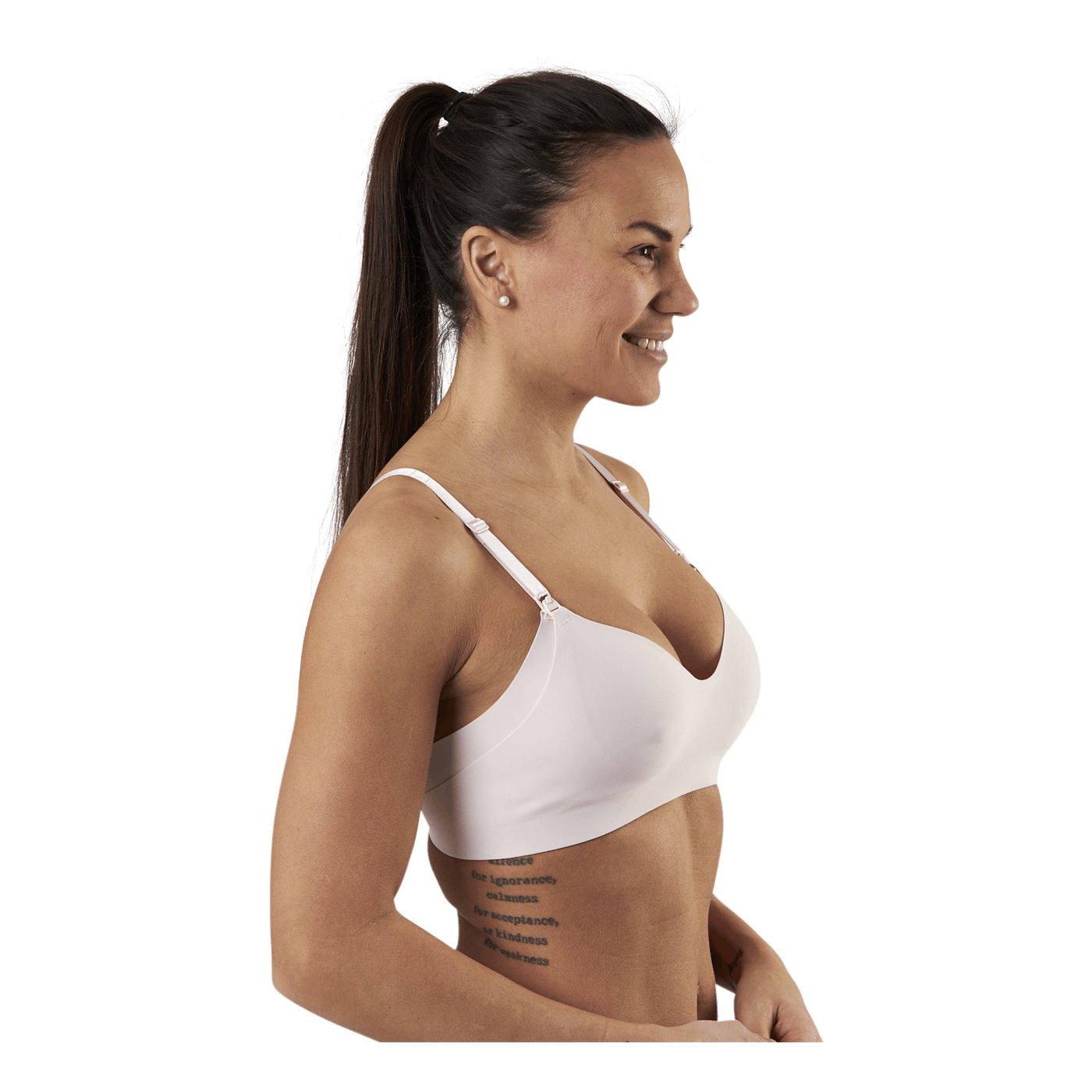 Unlined Maternity Bralette Pink