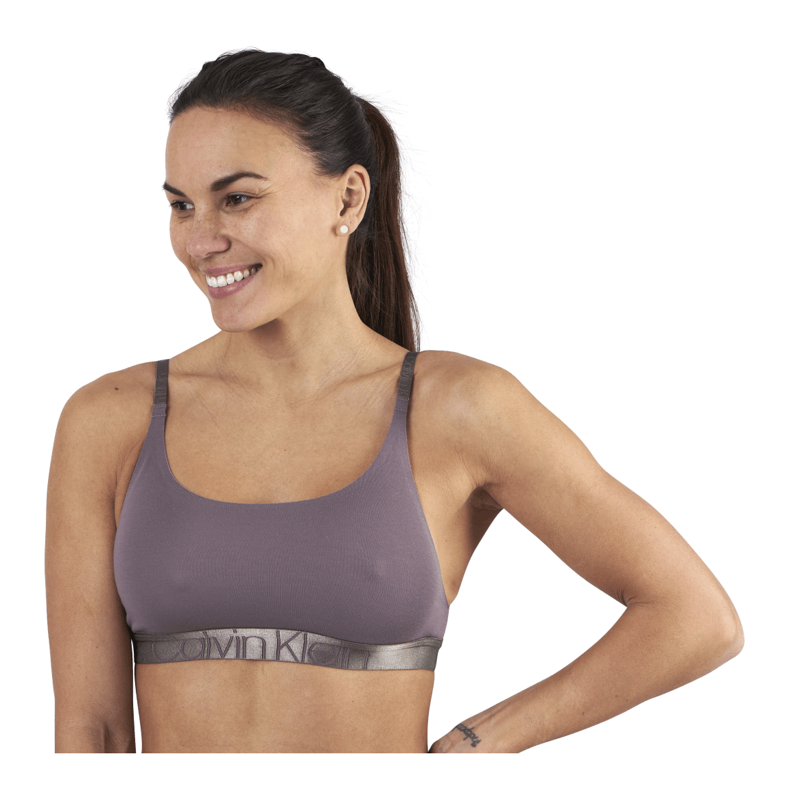 Unlined Bralette Purple