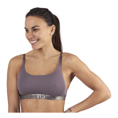 Unlined Bralette Purple