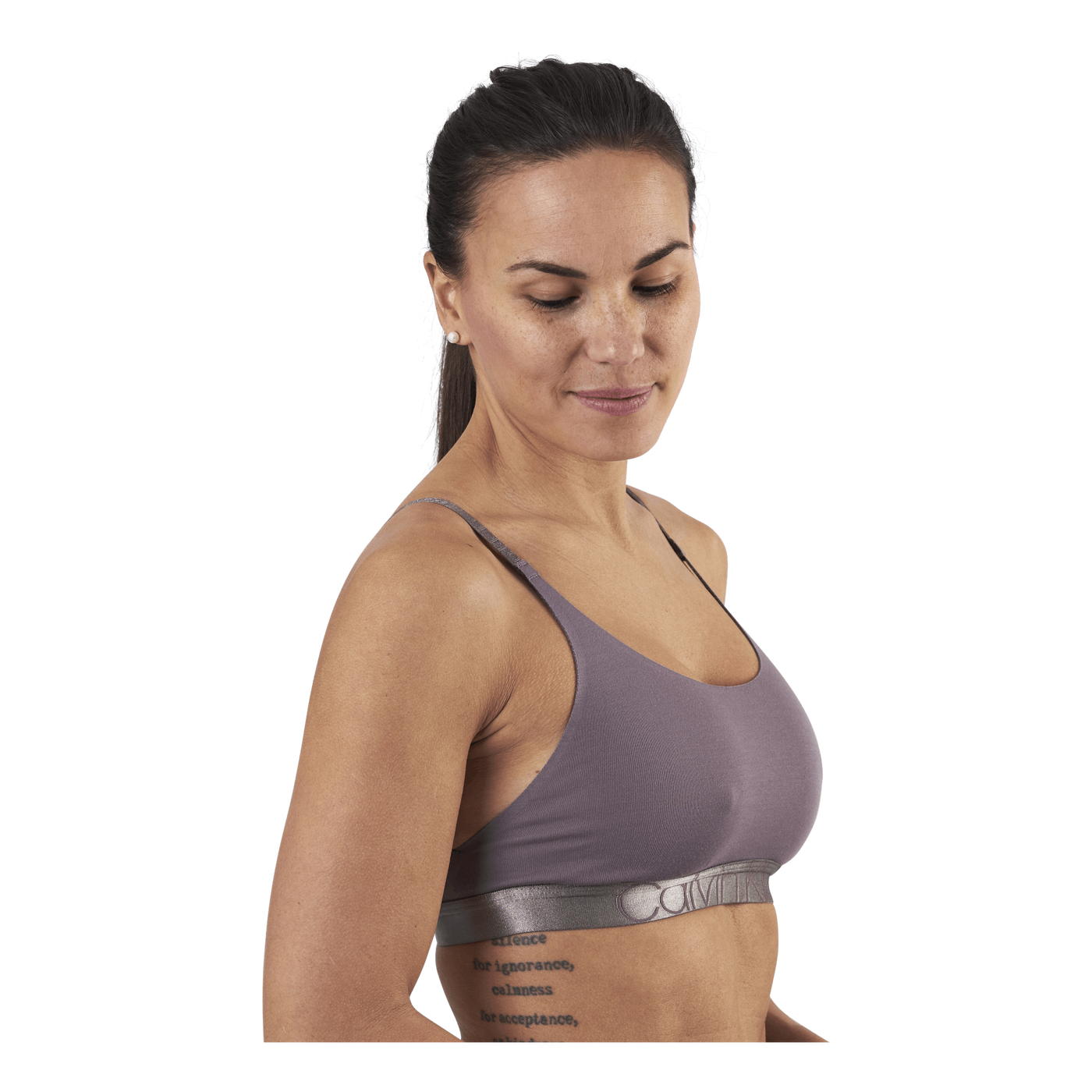 Unlined Bralette Purple