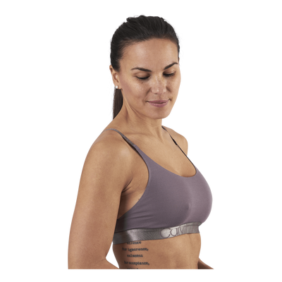 Unlined Bralette Purple
