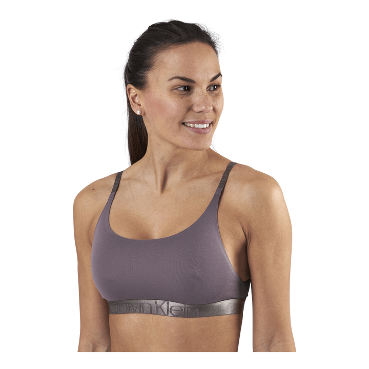 Unlined Bralette Purple