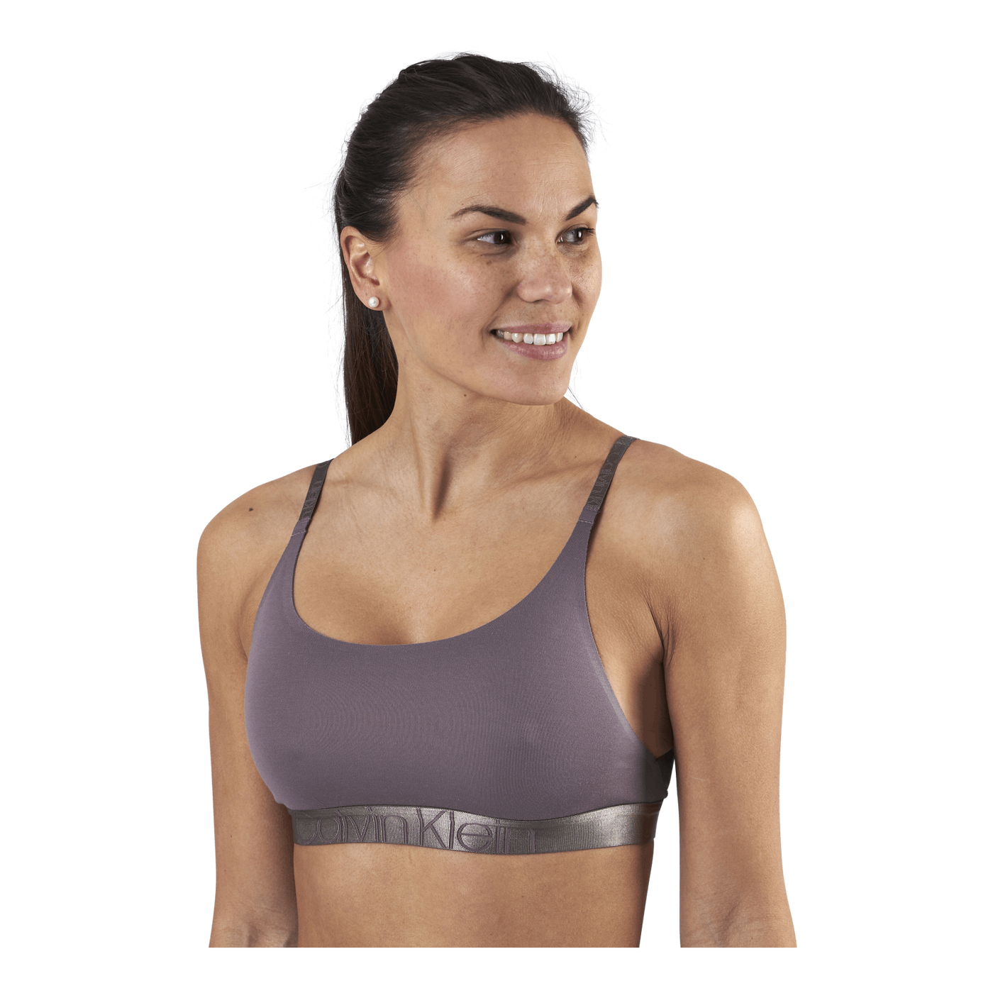 Unlined Bralette Purple