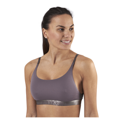 Unlined Bralette Purple