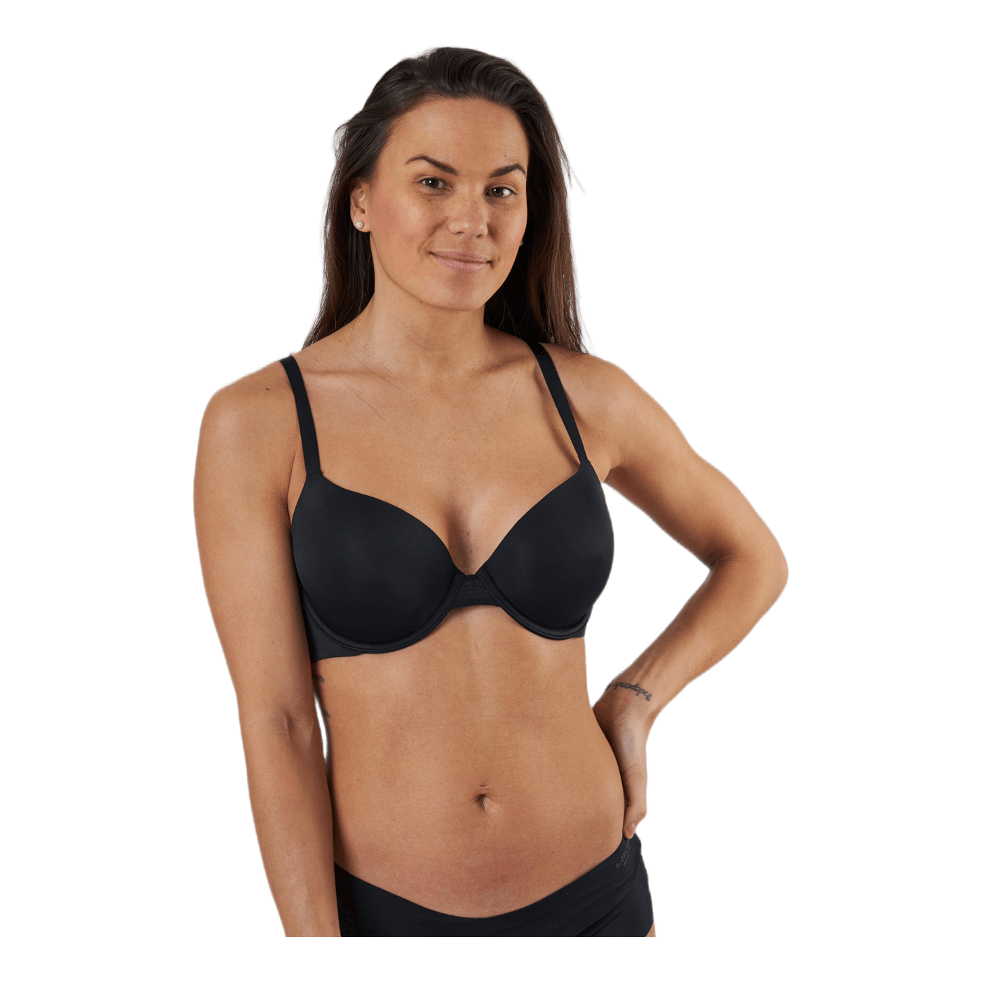Lightly Lined Demi Black