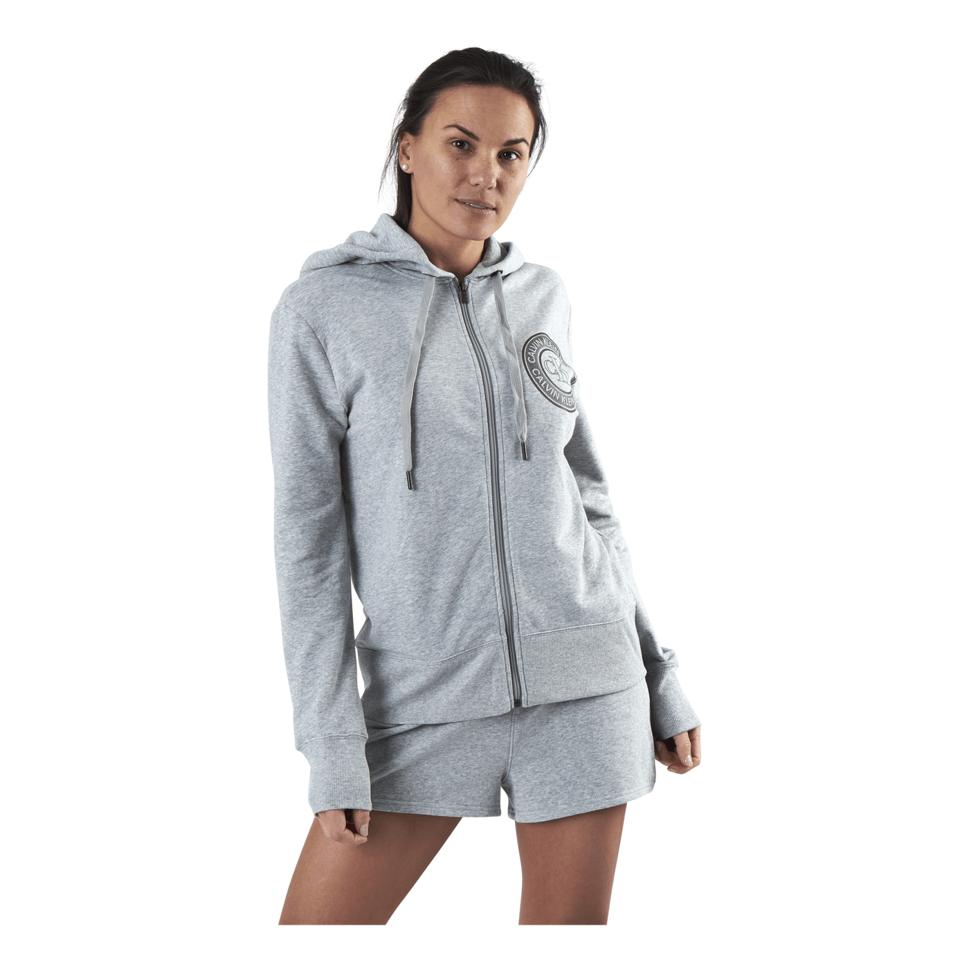 Full Zip Hoodie Grey
