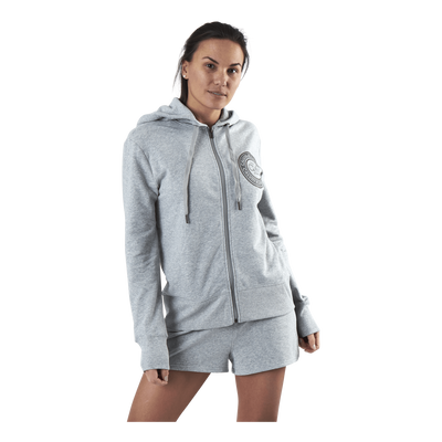 Full Zip Hoodie Grey