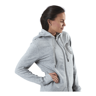 Full Zip Hoodie Grey