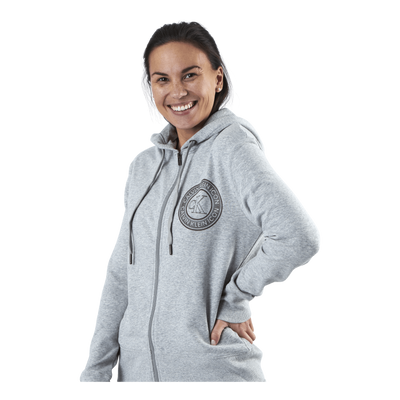 Full Zip Hoodie Grey