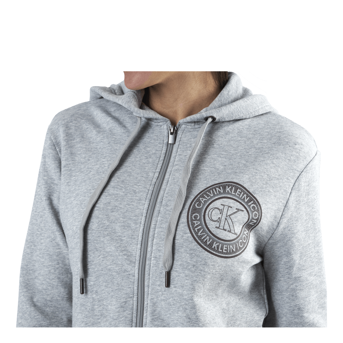 Full Zip Hoodie Grey