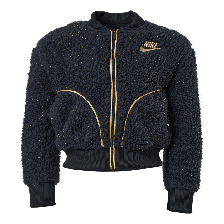 NSW Sherpa Shine Bomber Junior Black