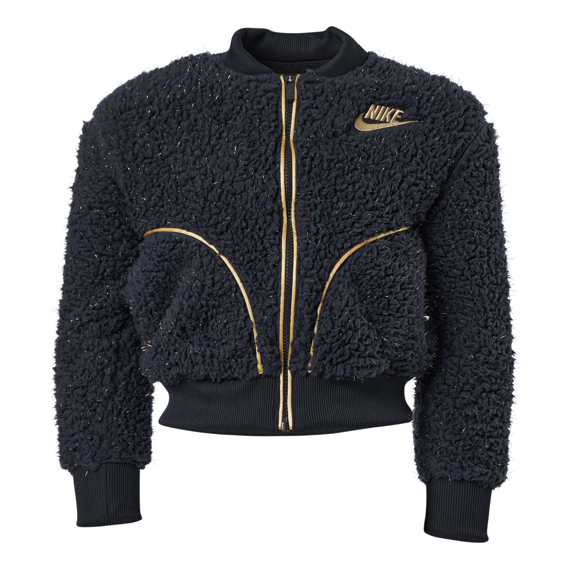 NSW Sherpa Shine Bomber Junior Black