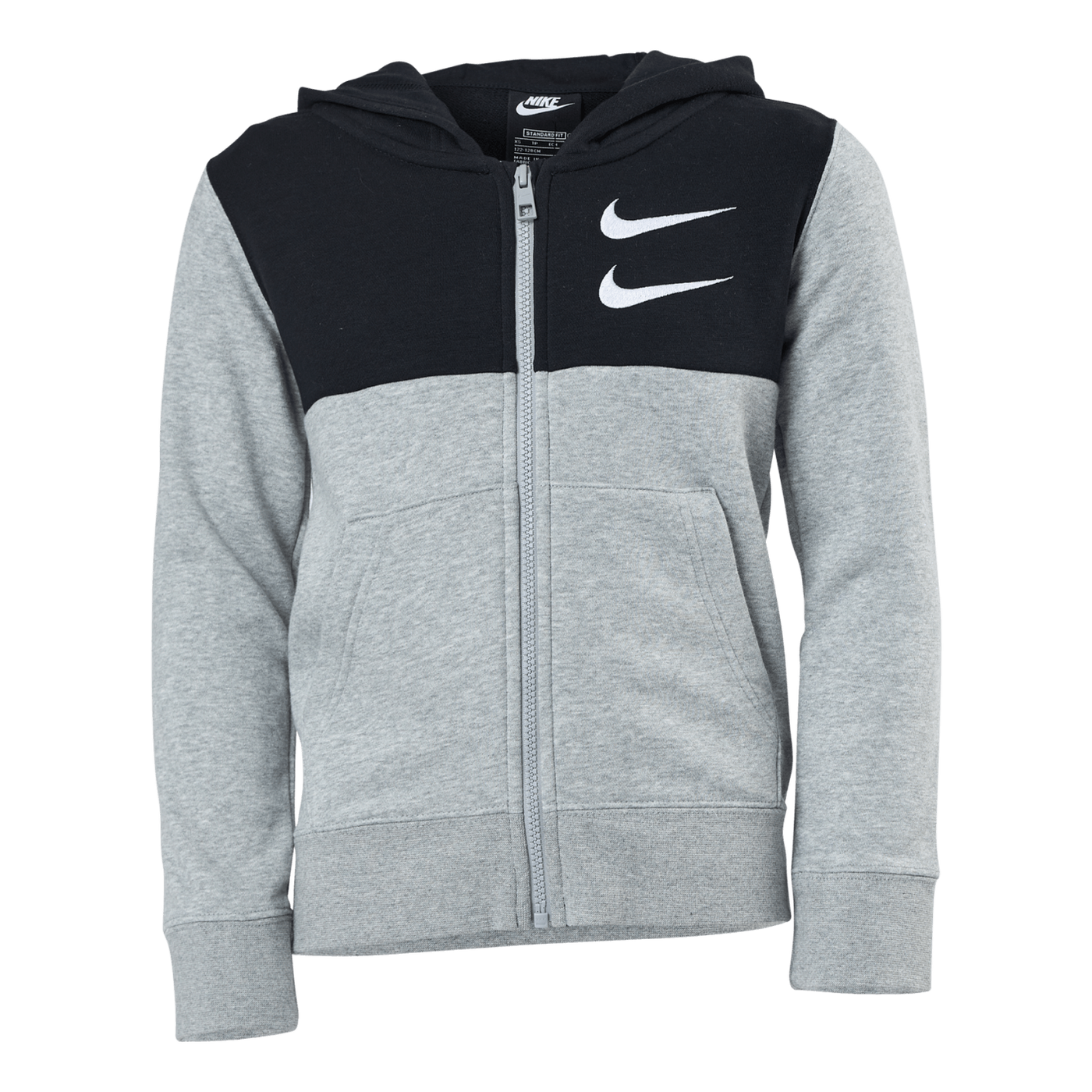 NSW Swoosh Zip Hoodie Junior Grey