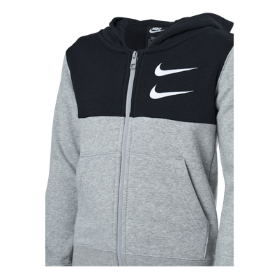 NSW Swoosh Zip Hoodie Junior Grey