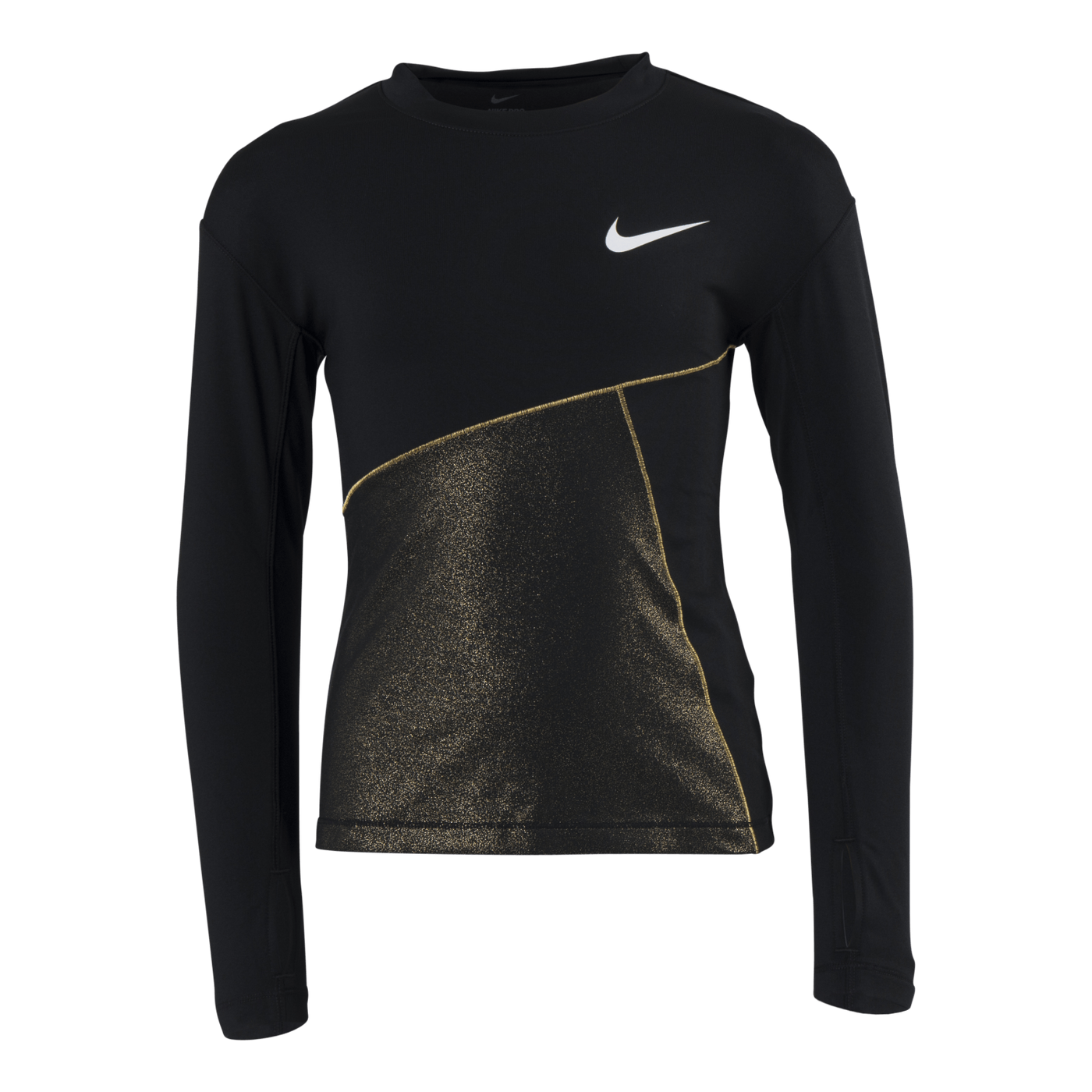 Nike Pro Warm Shine Junior Black