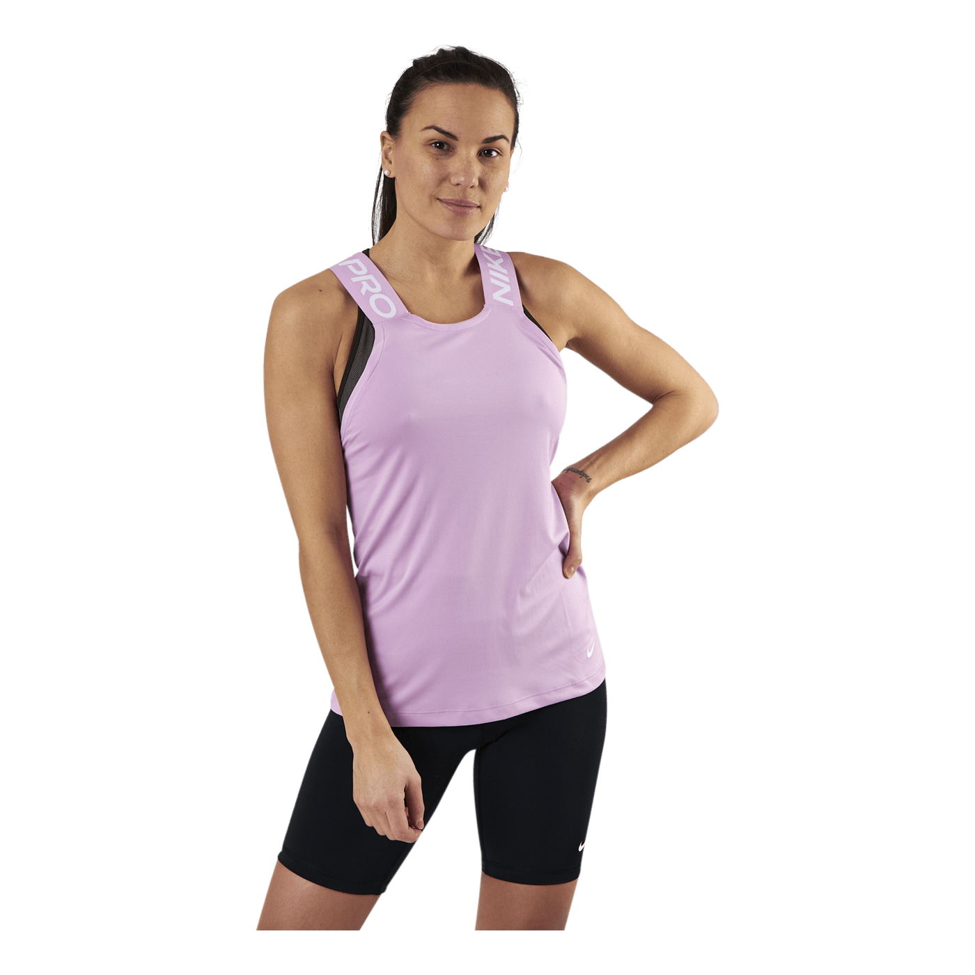 Pro Dry Elastika Tank Top Pink/White