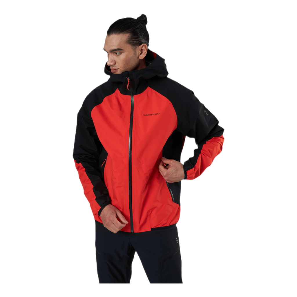 Pac Jacket Orange Black Peak Performance Runforest